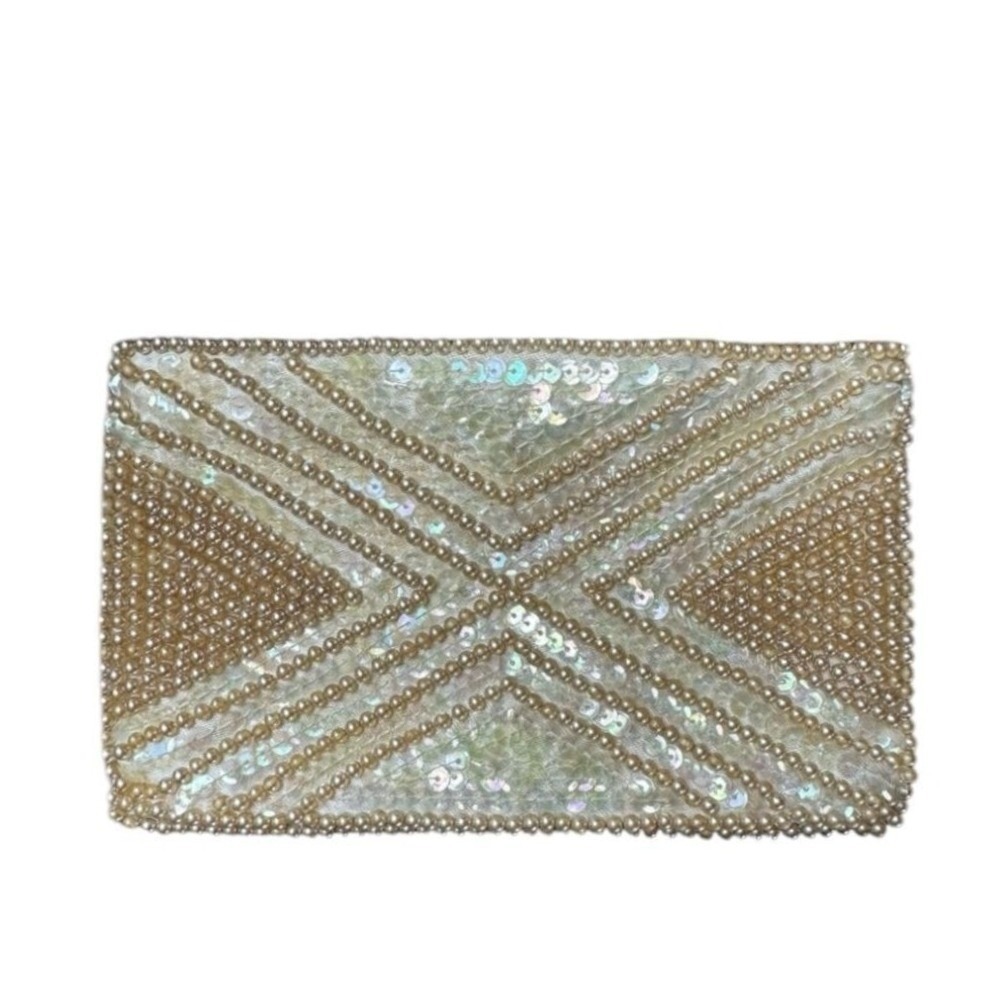 Vintage Beaded Clutch